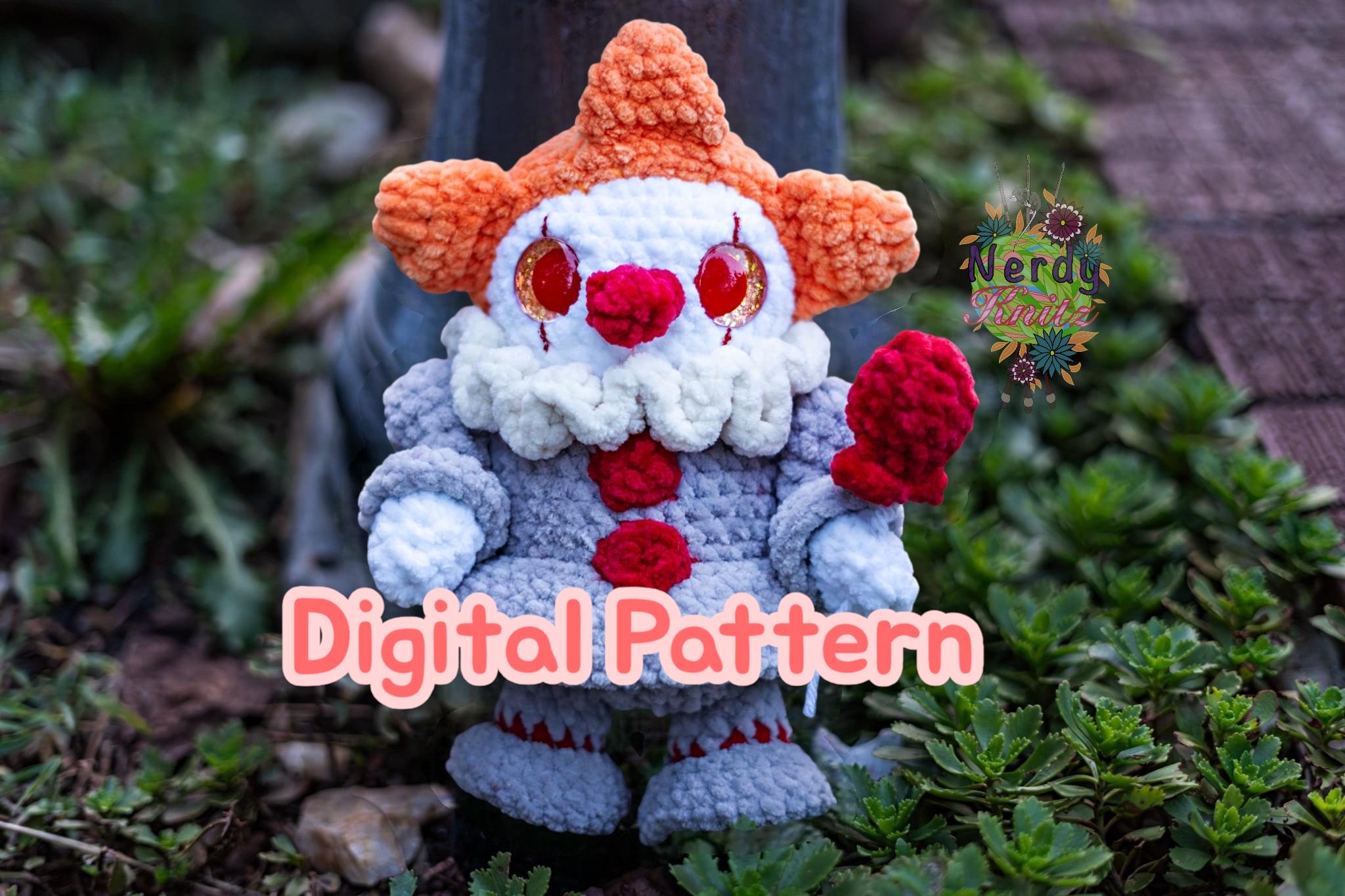 Dancing Clown Crochet Pattern