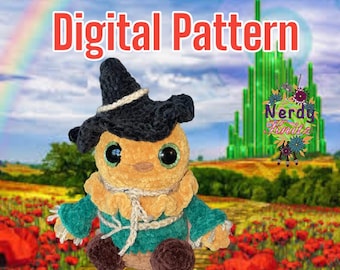 Scarecrow crochet pattern