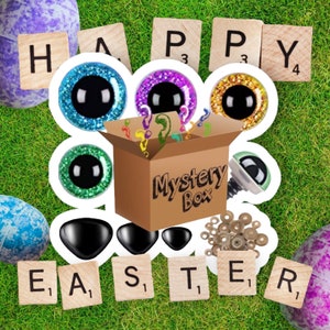 Easter- Crochet Mystery Grab Bags * for fiber artists wanting a variety of safety eyes*