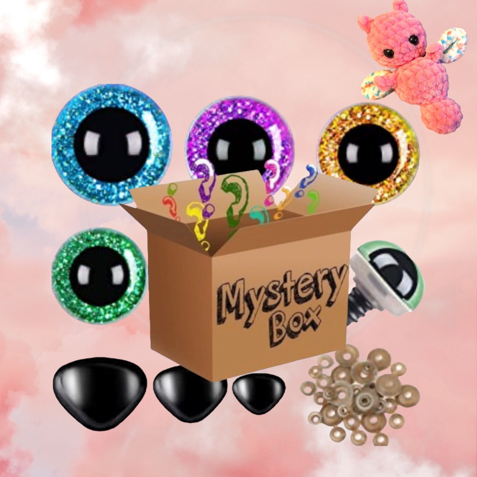 Mystery Destash Box, Wreath Making Supplies, Gifts for Her, Gifts