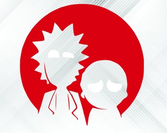 Rick and morty svg | Etsy