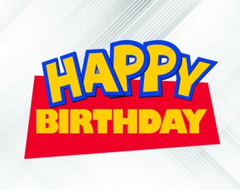 Download Toy story birthday svg | Etsy