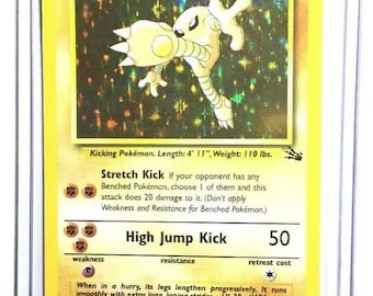 hitmonlee pokemon card value Amazon.com: Hitmonlee 106/165 & Hitmonchan 107/165
