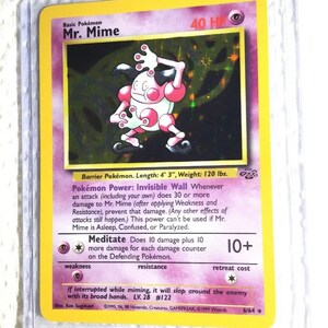 MOLTRES 12/62 Fossil Set Holo Pokemon Card Exc / 