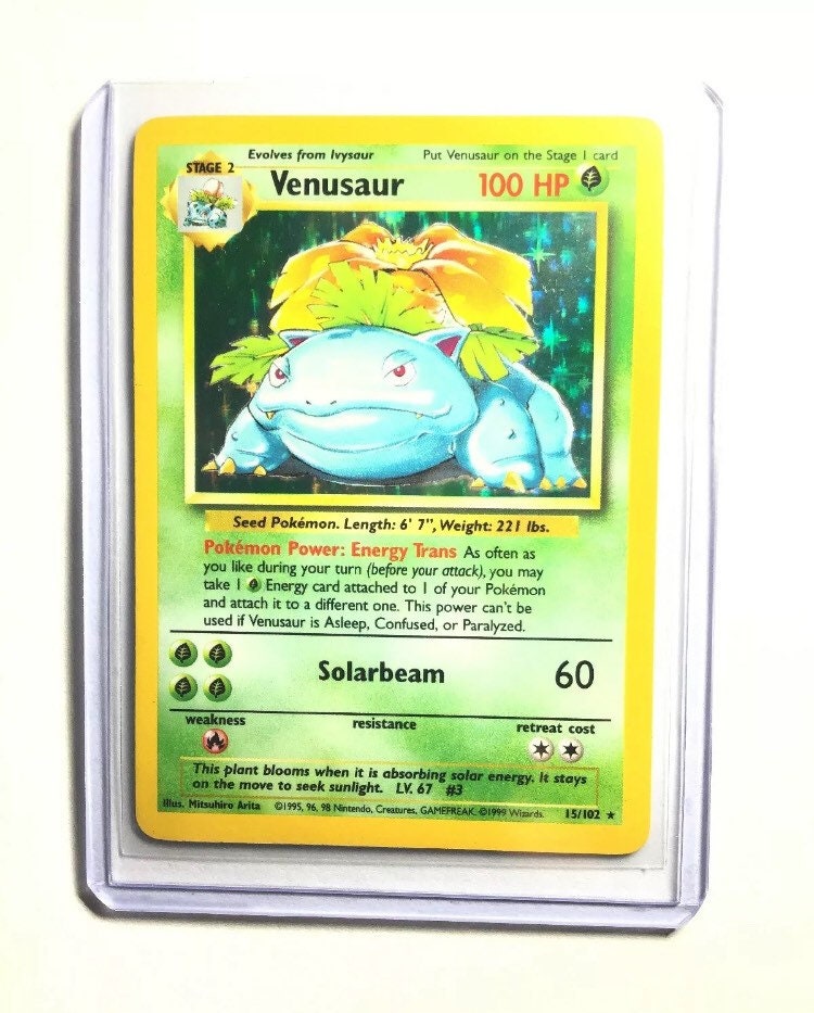 Venusaur ポケモンカード #15/102 Pokemon 25th Anniversary Celebrations TCG Card 15/102