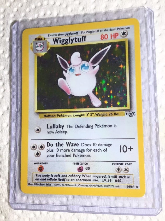 wigglytuff pokemon card price Amazon.com: Wigglytuff 084/193 - Paldea Evolved - Pokemon Evolution Set - 2  Card Lot main image 1