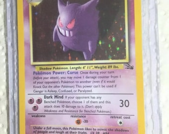 Gengar 5/62 化石の秘密 英語版 Fossil #05/62 Gengar (5) | eBay