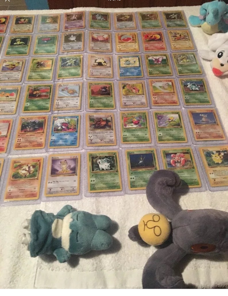 POKEMON Original Jungle Set 64/64 Complete Vintage Set Etsy