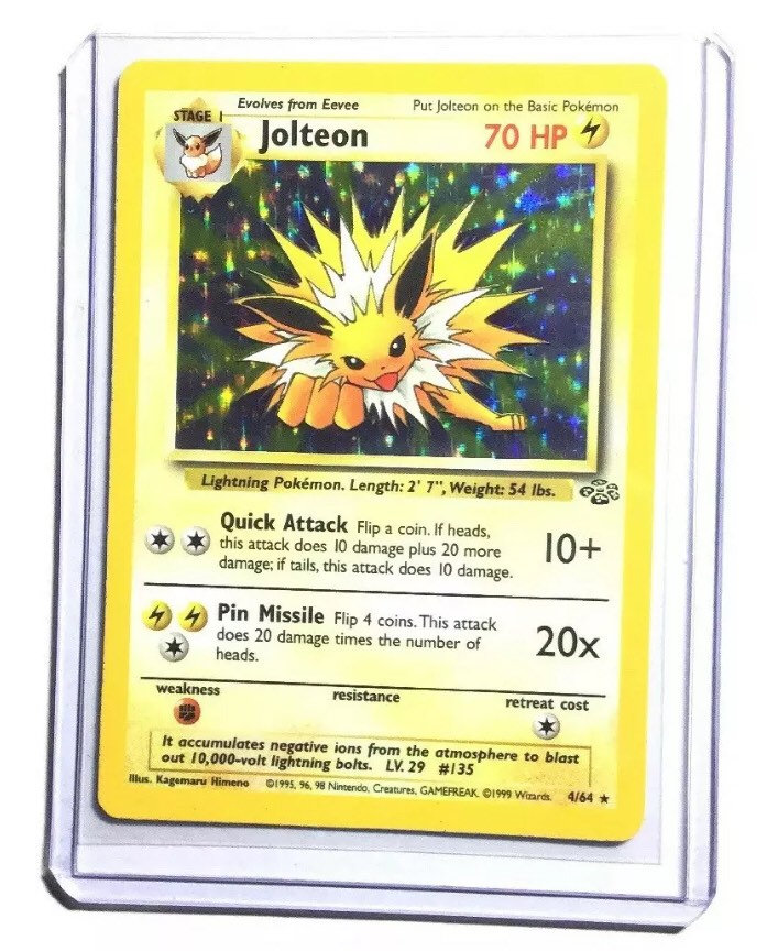 ポケモン - Jolteon サンダース 1ED 1st Edition 4/64 英語版 s-l400.jpg