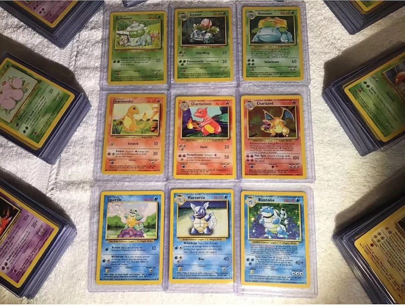 POKEMON 151 Set Complete 151 Original Base Set Jungle Etsy