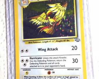 first edition pidgeot pokemon card Amazon.com: Pidgeot 124/181 Team Up - Rare - Evolution Pokemon Card Lot