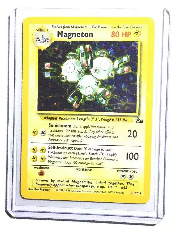 Pokemon MINT GEM 10 PSA ホロ 11/62 Magneton Jungle 英語版 ポケモンカード MAGNETON 1st 11/62 Fossil Rare Holo ポケモンカードゲーム