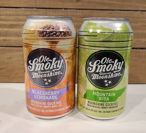 Ole Smoky Moonshine Mountain Rita and Blackberry Lemonade Can Etsy