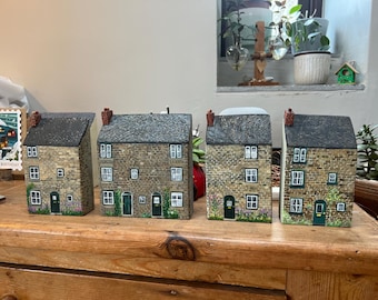 Casas de molino, Derbyshire.