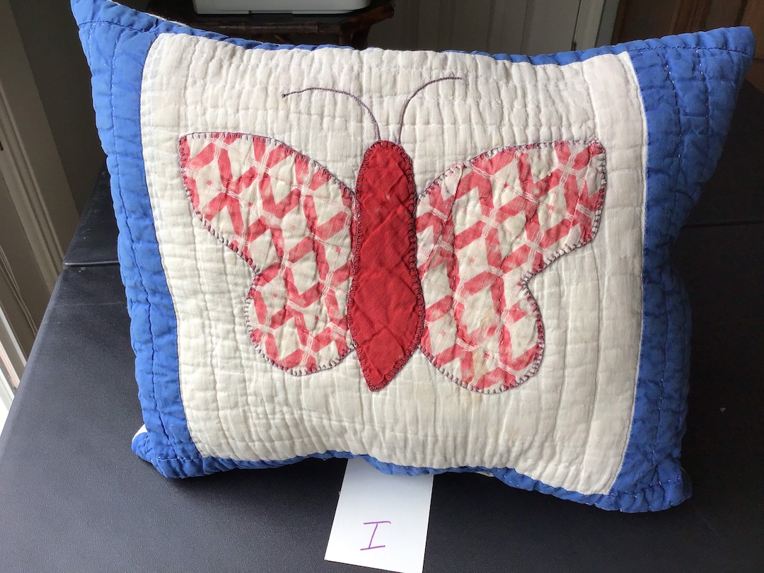 Pillows From Repurposed Cutter Quilt Etsy