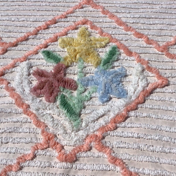 Repurposed Chenille Bedspread Etsy