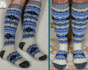 Carpathian Wool Knee High Soft Warm Comfort Socks for Women