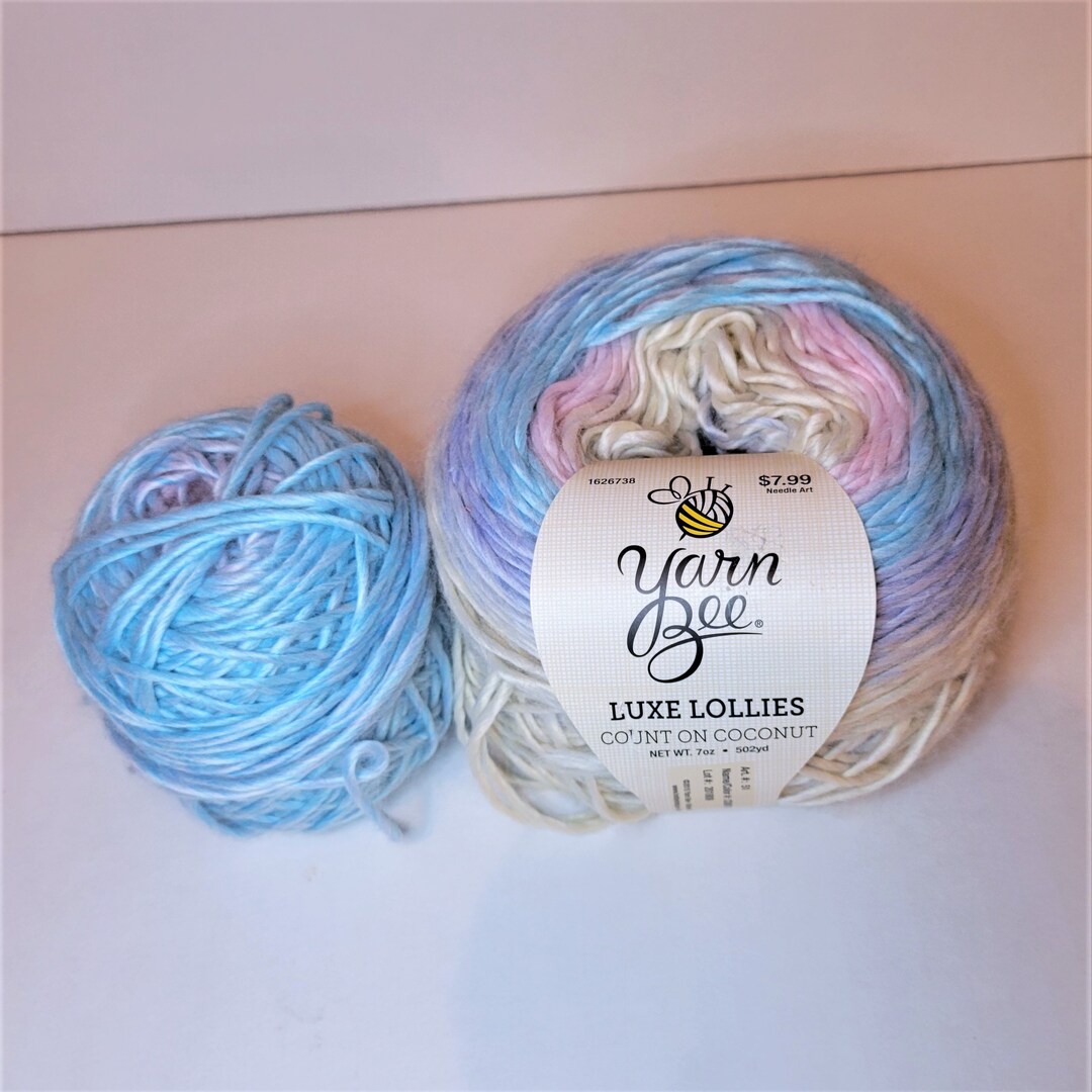 Yarn Bee Luxe Lollies Yarn by Hobby Lobby, Discontinued Etsy