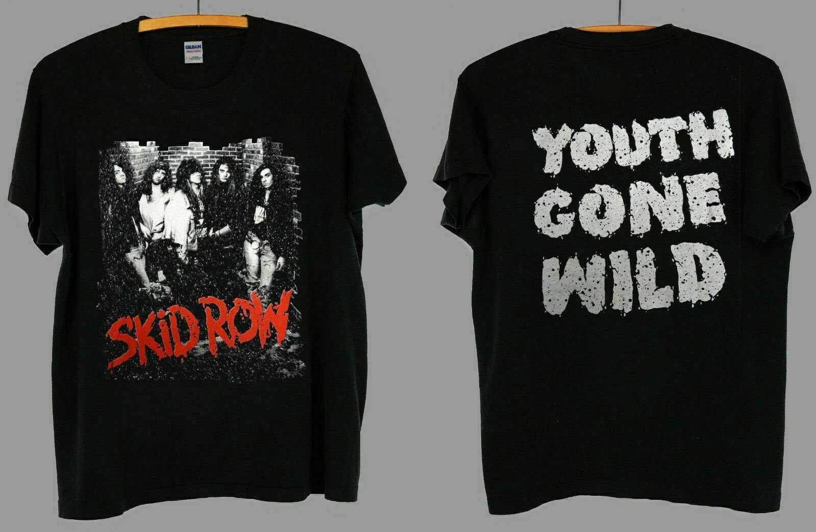 Republikeinse partij springen Oppositie Skid Row T-shirt Vintage Skid Row Metal Rock Concert Tour - Etsy