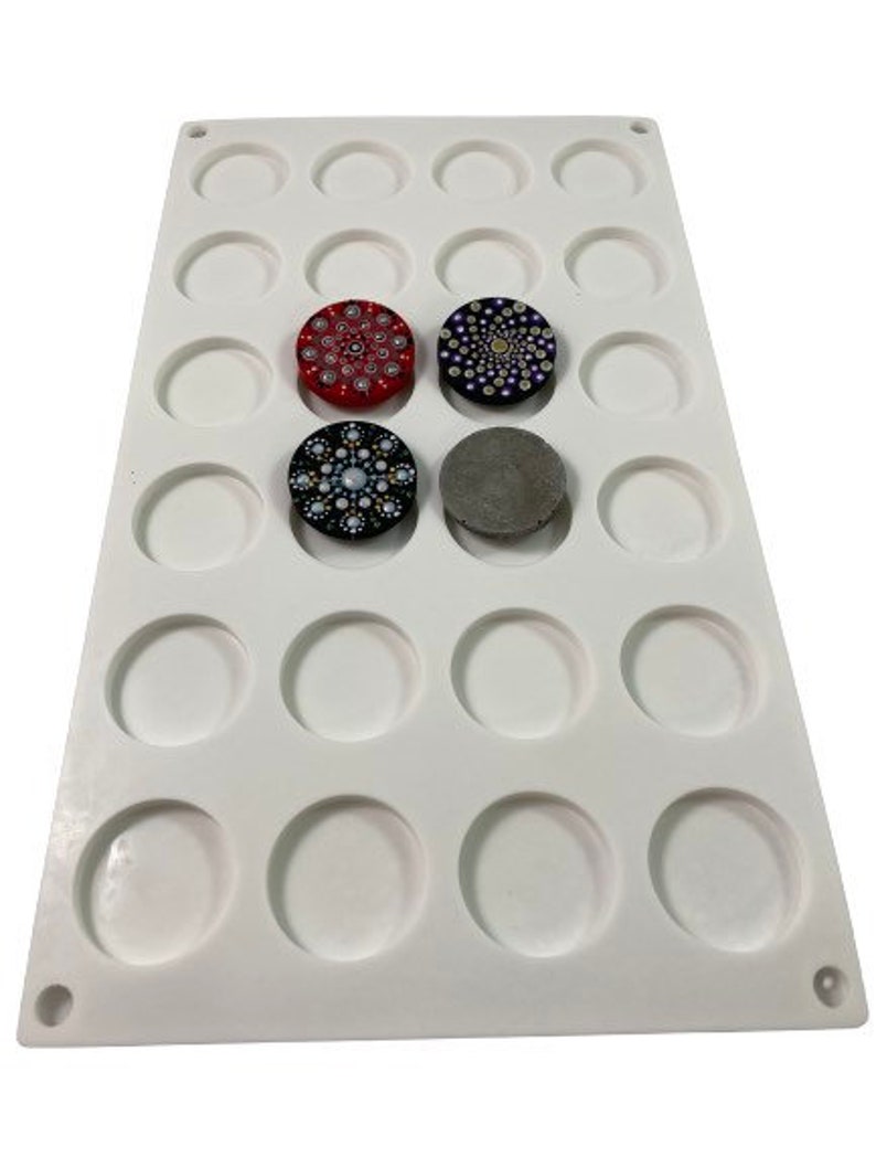 VERY Very SMALL DISC Silicone Mold 24 Cavity Disc Shaped Etsy Australia