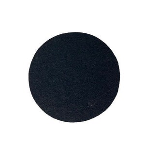 RITAGLI IN FELTRO A CERCHIO MOLTO GRANDI per fondo roccioso sagomato di gesso / cemento Pittura rock Dot Mandala