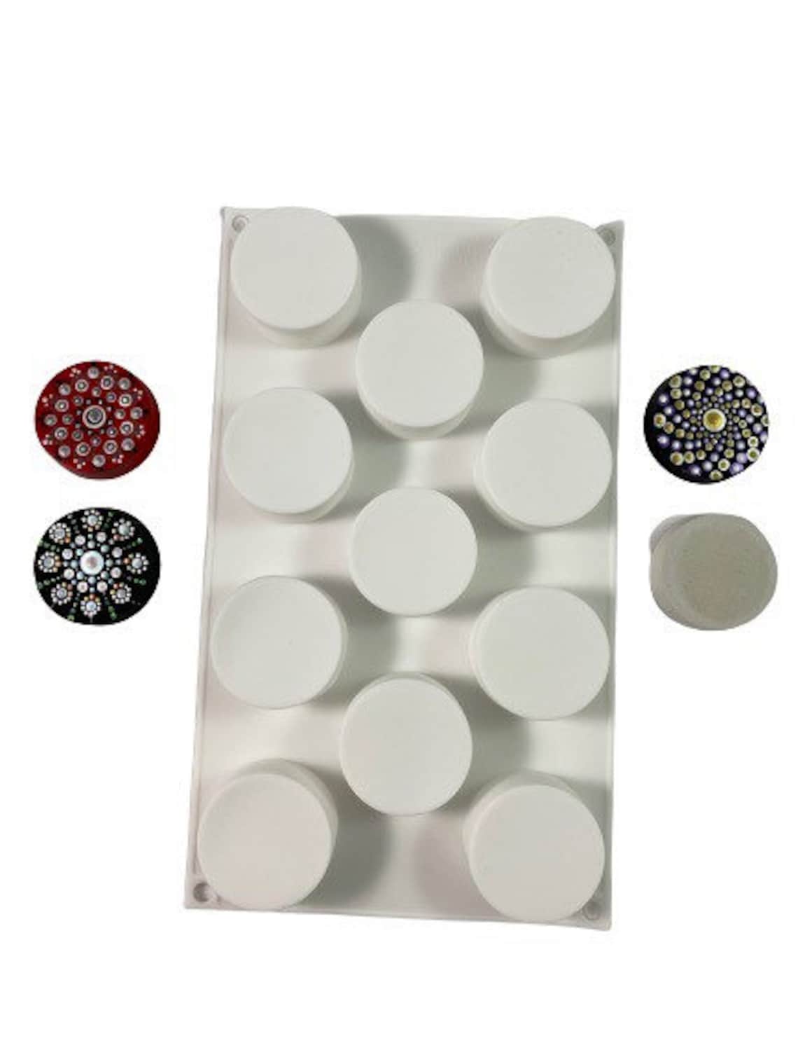 SMALL DISC Silicone Mold 11 Cavity Disc Shaped Silicone Mold Etsy