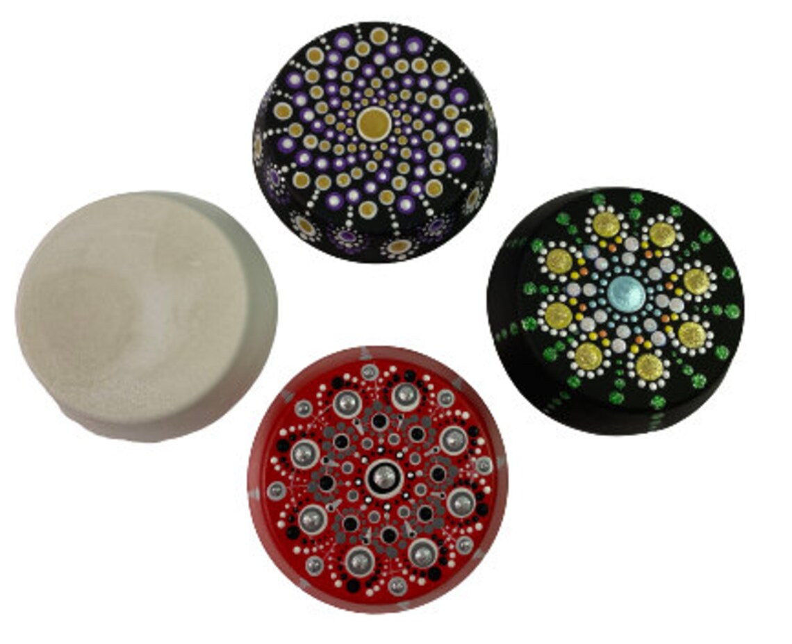 TAPERED DISC Silicone Mold 6 Cavity Tapered Disc Shaped Etsy