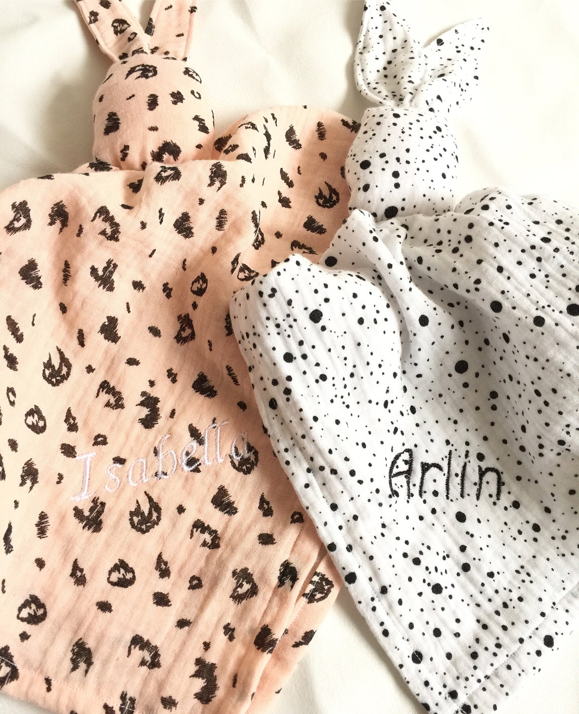 Bunny muslin comforter Etsy