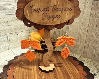 Fall Leaf Earrings