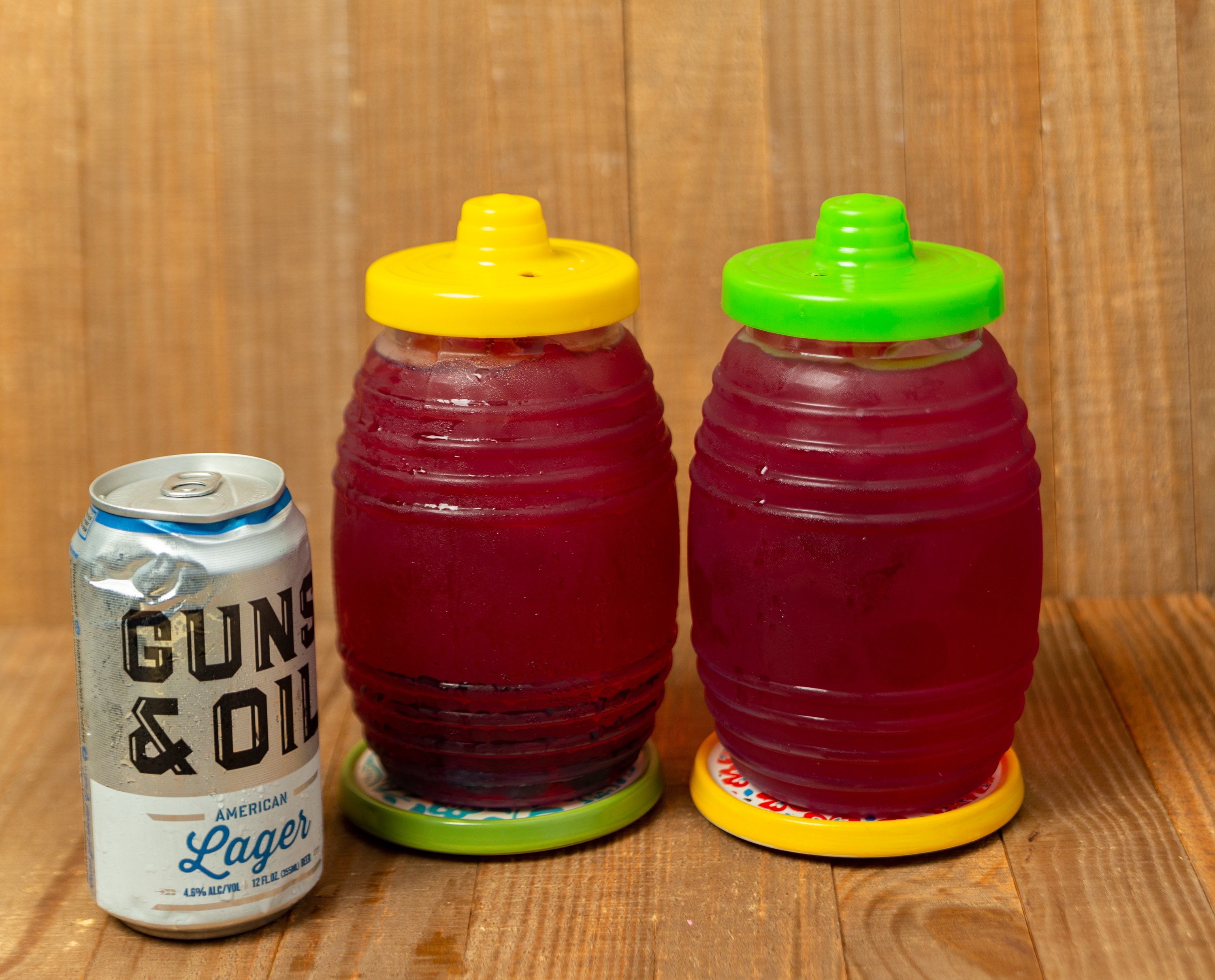 Set of Two Large 32 Oz MEXICAN PLASTIC BARREL Cups With Tops Etsy Hong Kong