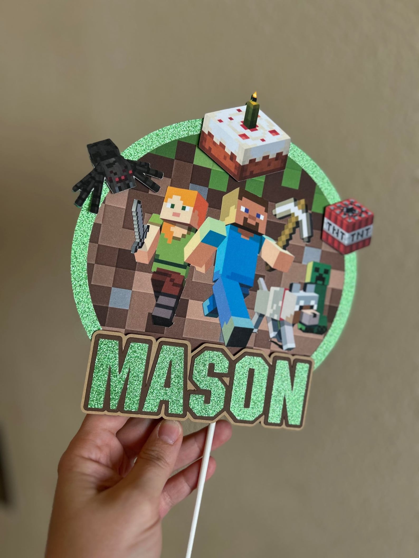 Harrington Minecraft Topper