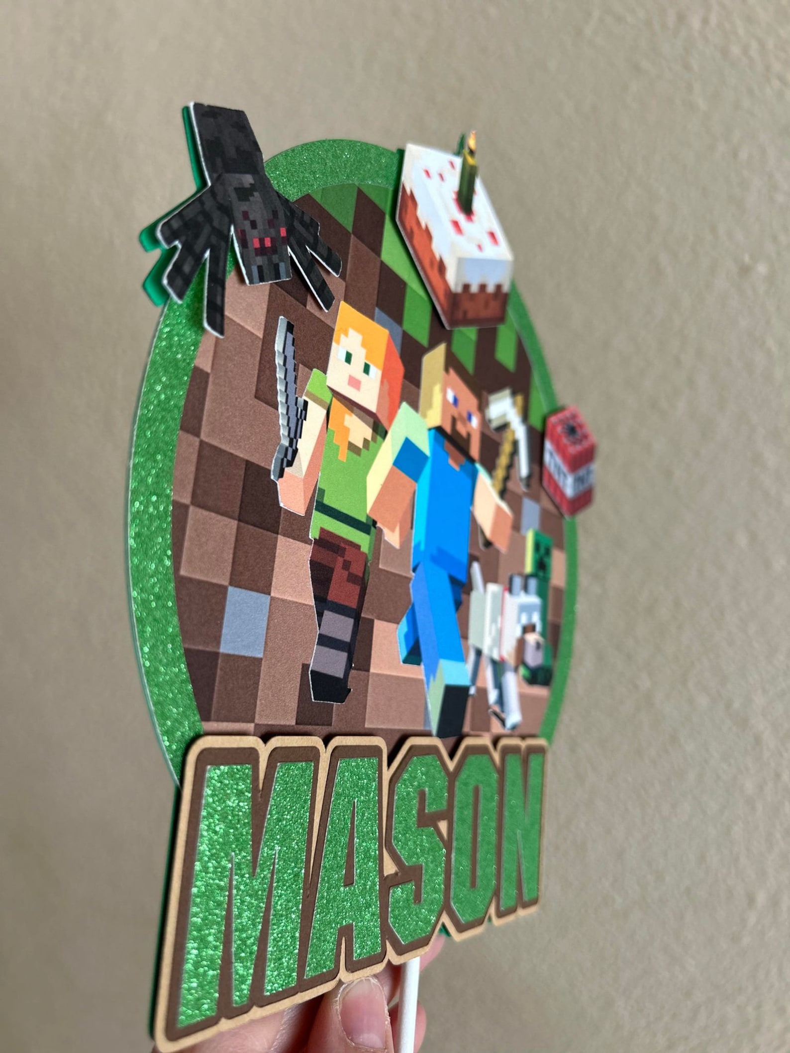 Harrington Minecraft Topper