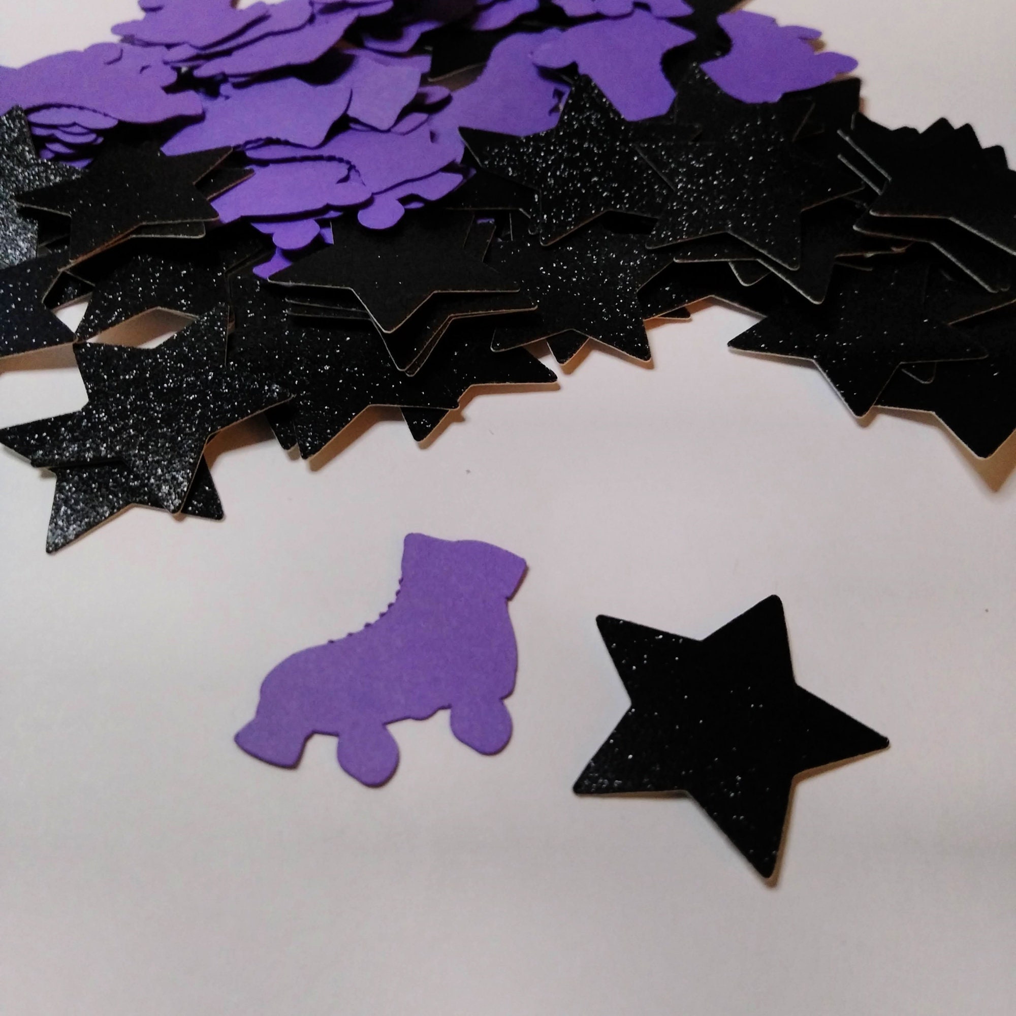 Roller Skate Confetti Skate Birthday 80s Party RollerSkate Theme Roller Skate Table Decor