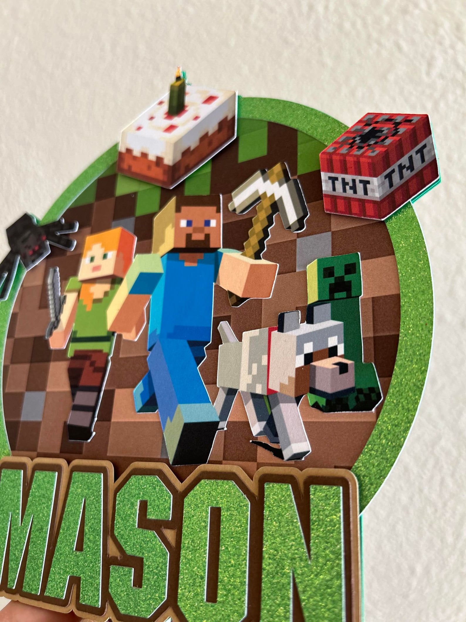 Harrington Minecraft Topper