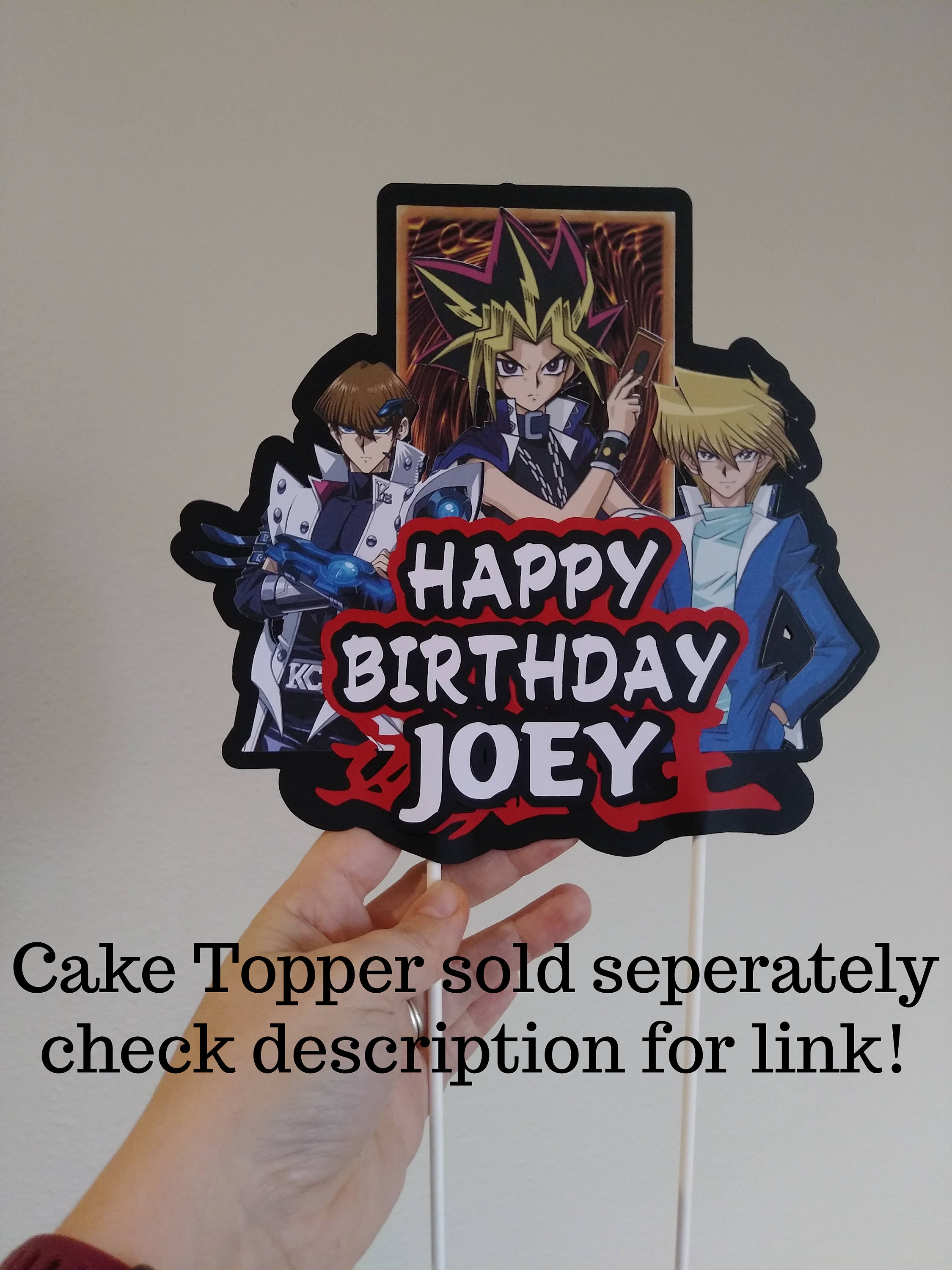 Yugioh Birthday Banner - Yugioh Party - Yugioh Theme - Yugioh Card Banner -  Etsy