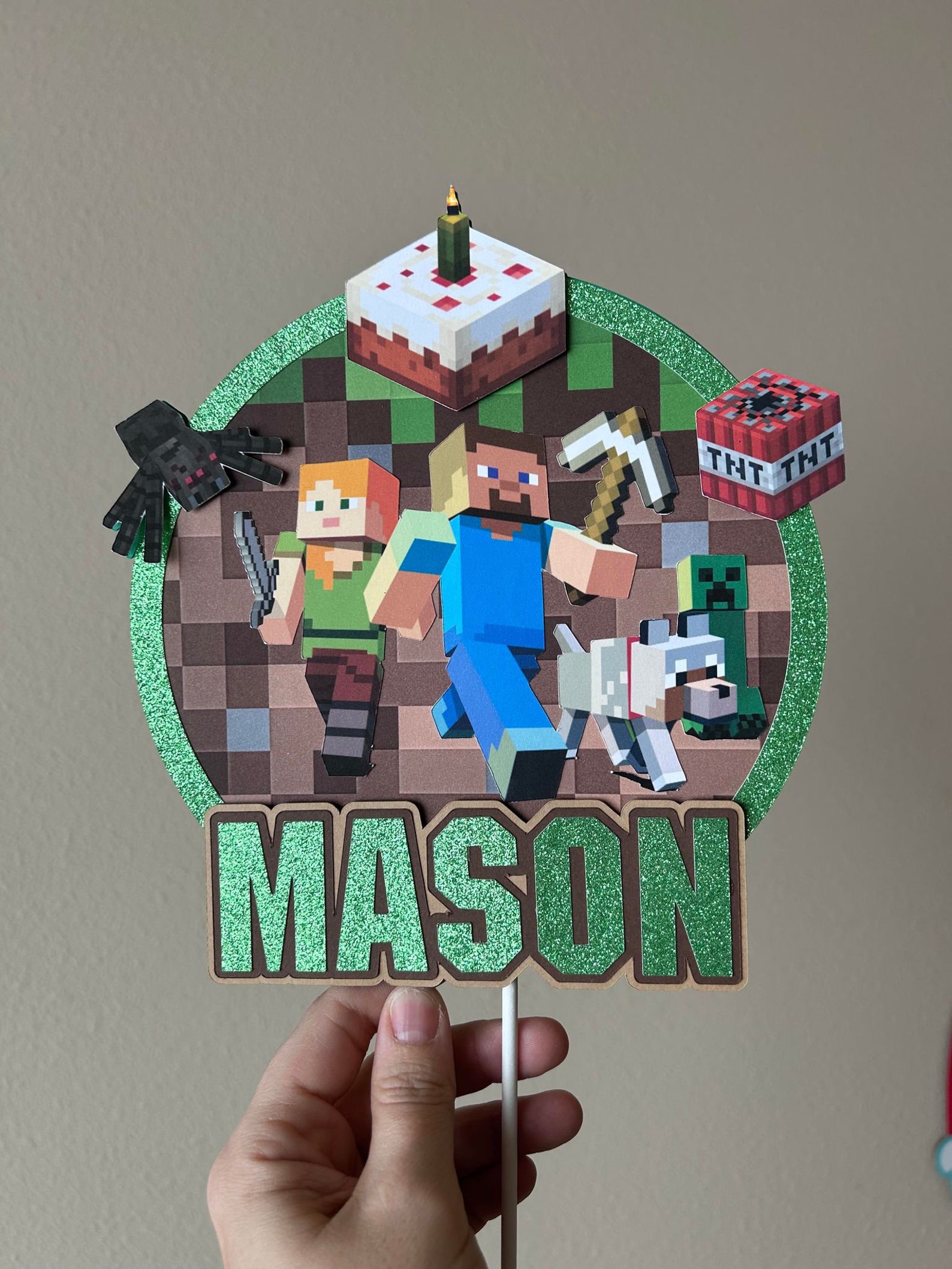 Harrington Minecraft Topper