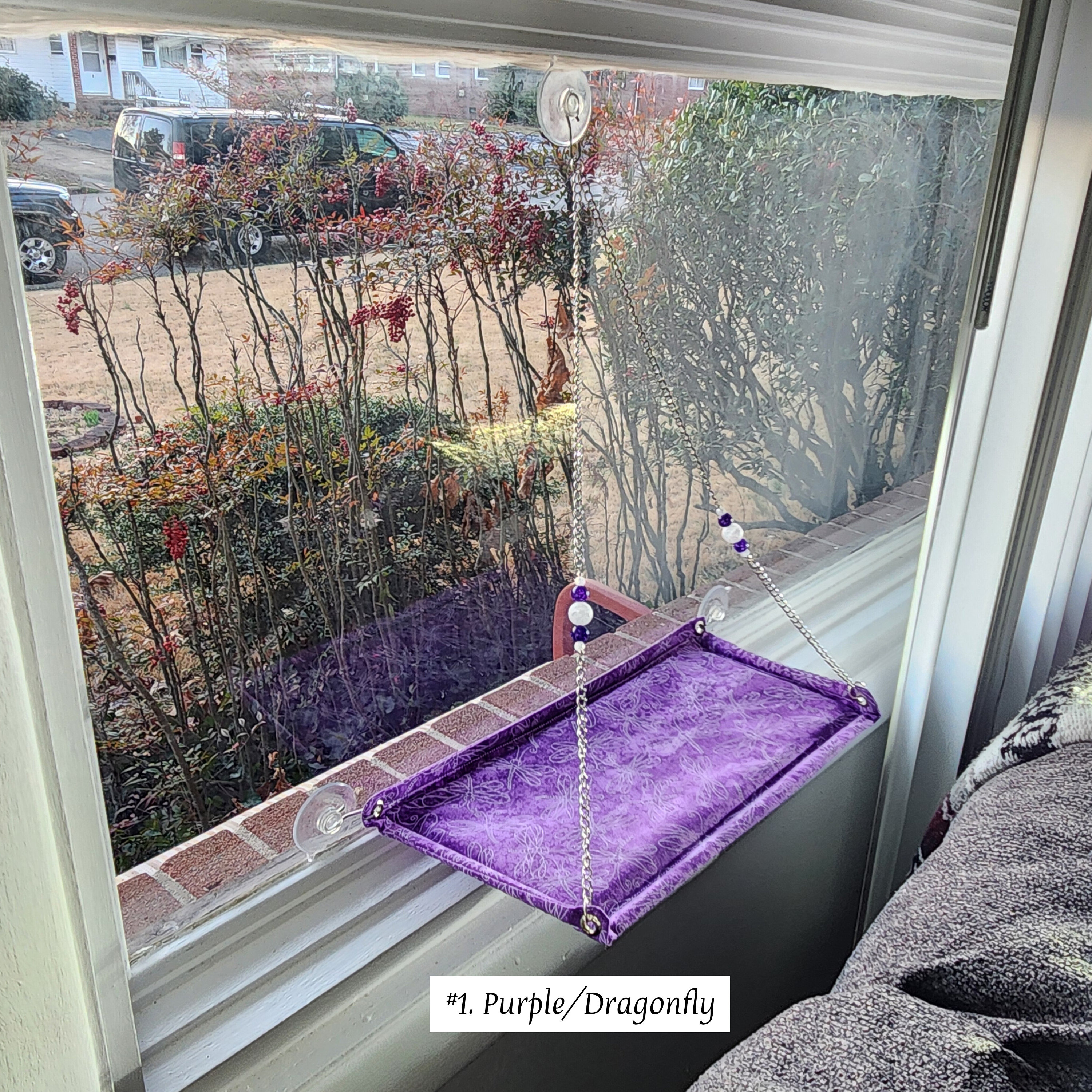 Bearded Dragon Window Perch, Lizard Window Hammock, Reptile Bed, Lizard Window Hammock, Reptile Tank Accessories, Suitable For Lizard Bearded Dragon