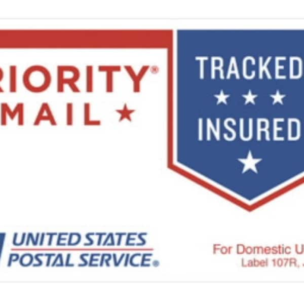 Upgrade to Priority Mail Shipping (USPS). Fast Delivery (2-3 business days) - DOMESTIC ONLY