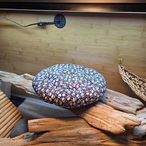 Cama de descanso con almohada de dragón barbudo y lagarto para Halloween y Navidad: varios tamaños y colores de tela