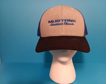 Mustang Embroidered Hat Richardson Brand item #112.