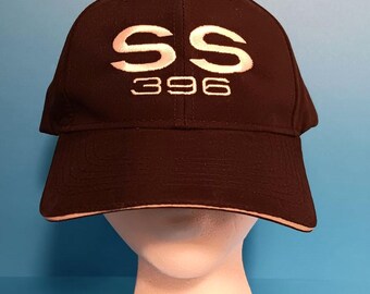 SS396 Embroidered Black Hat Microfiber Soft Material