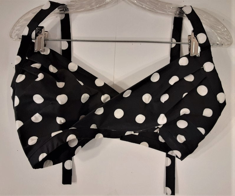 Polka Dot Top. Custom New USA Made Bust 32 Has Three Small - Etsy