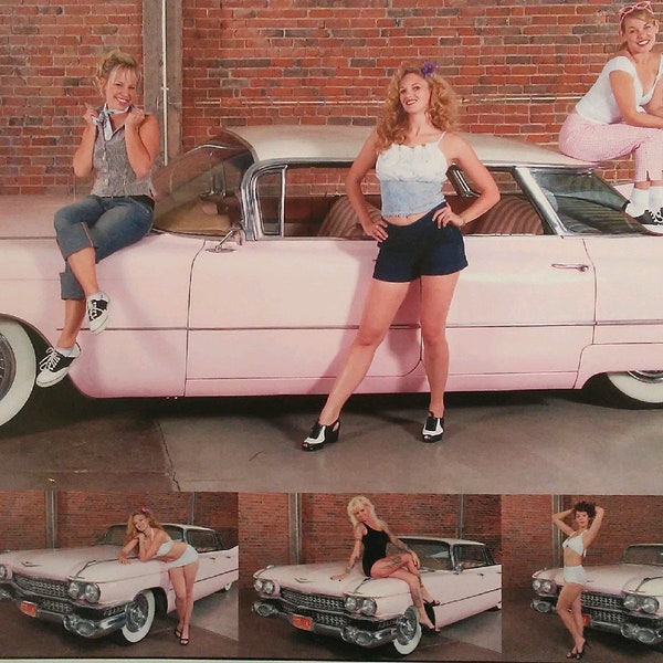 Cadillac Poster Pink