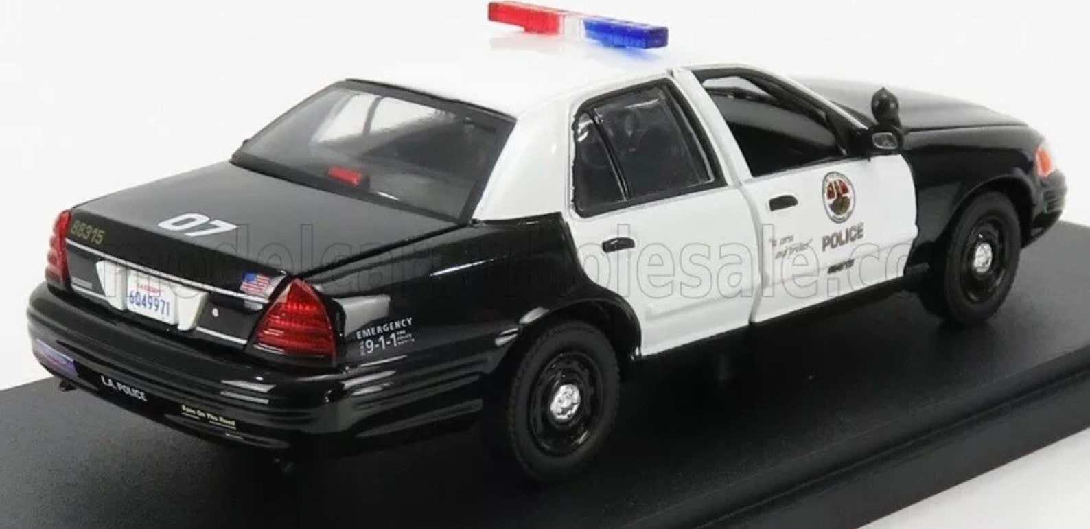 Toy police car with lights and sirens | Etsy