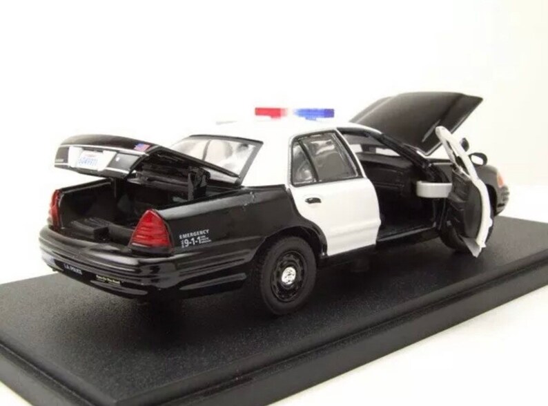 Toy Police Car With Lights and Sirens Etsy