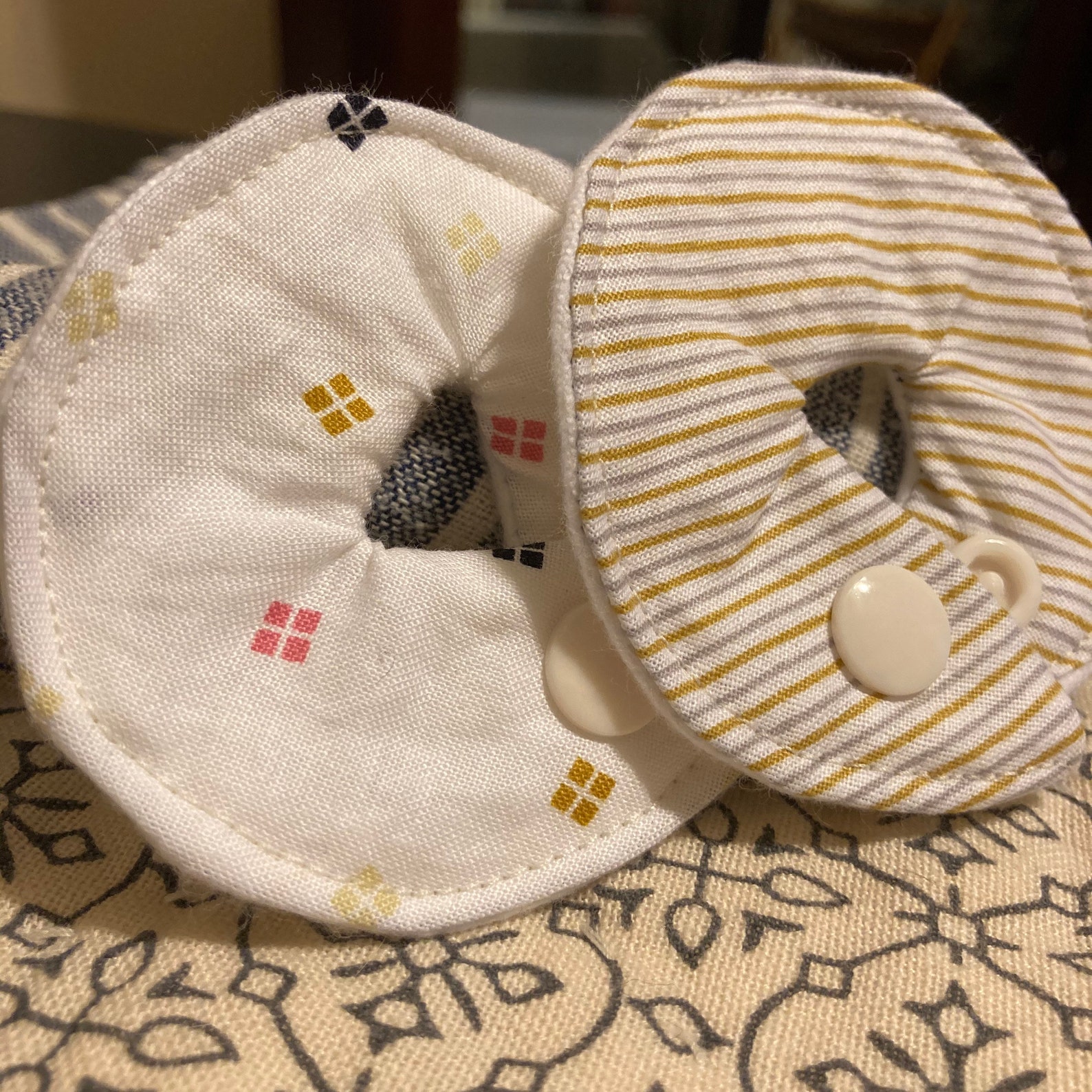 Linen // 2 Tubie Pads Etsy