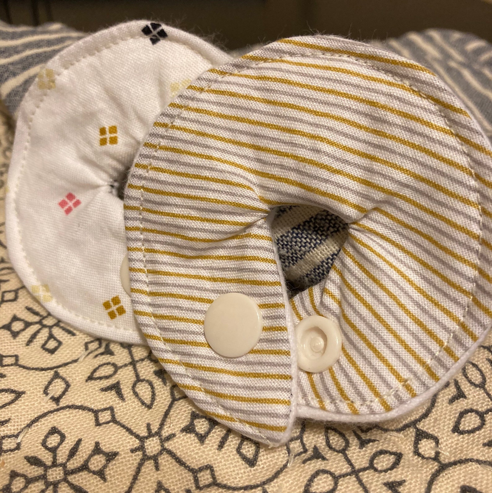 Linen // 2 Tubie Pads Etsy