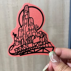 Big Thunder Mountain Railroad Inspired Decal