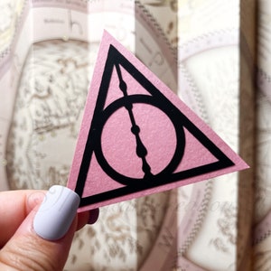 Deathly Hallows Permanent Vinyl Decal