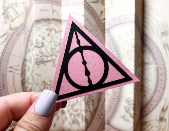 Deathly Hallows Permanent Vinyl Decal